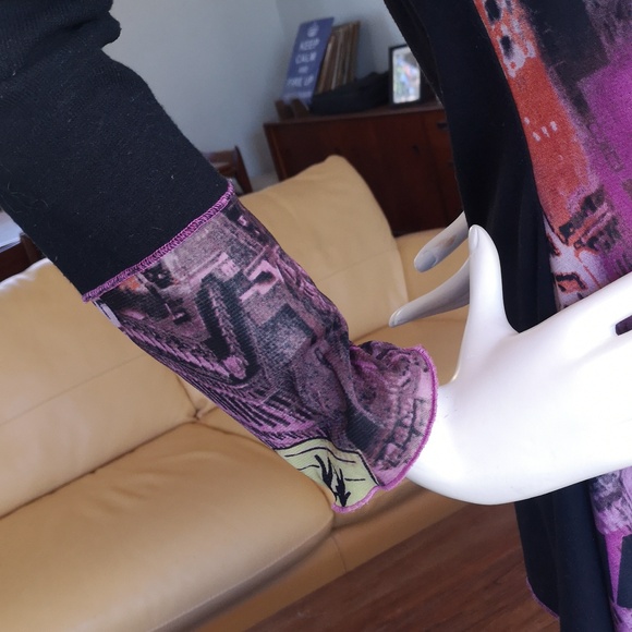 Chagall asymmetric hem tunic - Picture 4 of 10